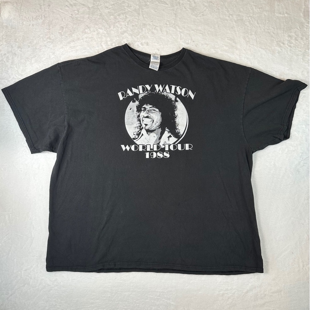 Randy Watson World Tour 1988 T-Shirt Coming to America Black 3XL Delta Shirt